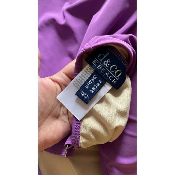 Purple Ruffled Tankini - Picture 4 of 4